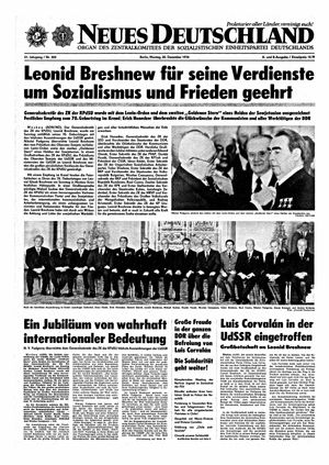 Neues Deutschland Online-Archiv vom 20.12.1976