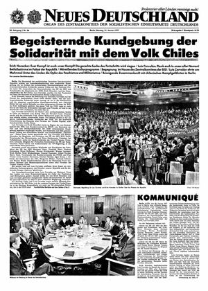 Neues Deutschland Online-Archiv vom 31.01.1977