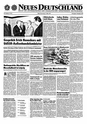 Neues Deutschland Online-Archiv vom 17.03.1977