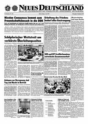 Neues Deutschland Online-Archiv on Jun 3, 1977