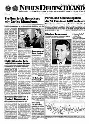 Neues Deutschland Online-Archiv vom 08.06.1977