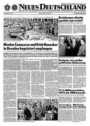 Neues Deutschland Online-Archiv vom 10.06.1977