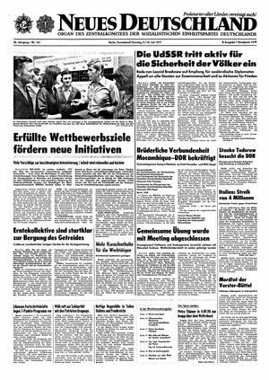 Neues Deutschland Online-Archiv vom 09.07.1977