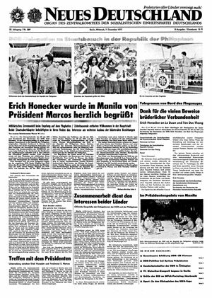 Neues Deutschland Online-Archiv vom 07.12.1977