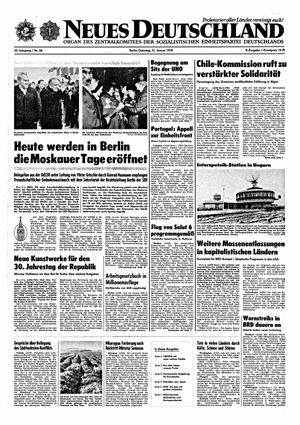 Neues Deutschland Online-Archiv vom 31.01.1978