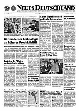 Neues Deutschland Online-Archiv vom 06.02.1978