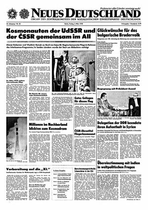 Neues Deutschland Online-Archiv on Mar 3, 1978