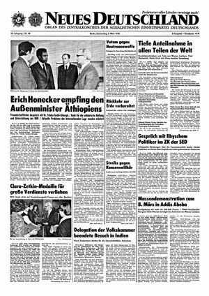 Neues Deutschland Online-Archiv vom 09.03.1978