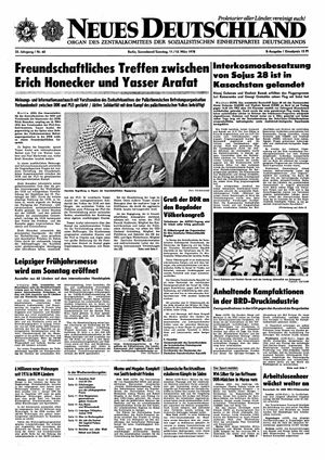 Neues Deutschland Online-Archiv vom 11.03.1978