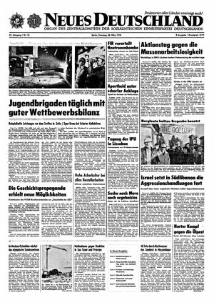 Neues Deutschland Online-Archiv vom 28.03.1978
