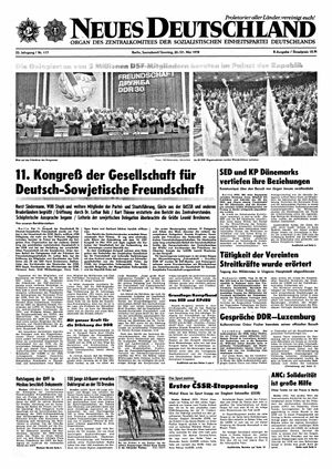 Neues Deutschland Online-Archiv on May 20, 1978