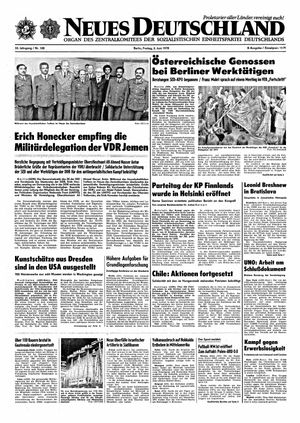 Neues Deutschland Online-Archiv vom 02.06.1978