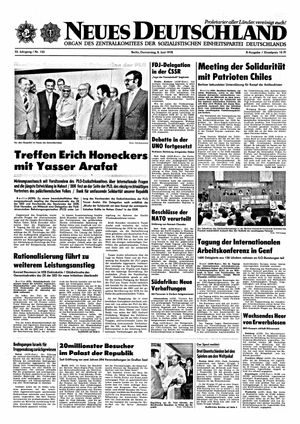Neues Deutschland Online-Archiv vom 08.06.1978