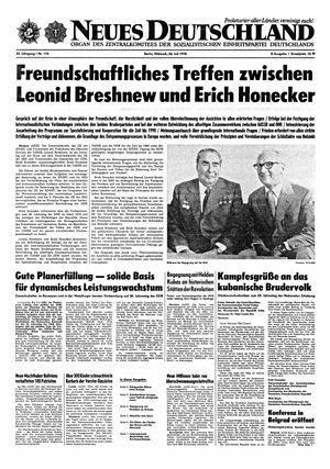 Neues Deutschland Online-Archiv vom 26.07.1978