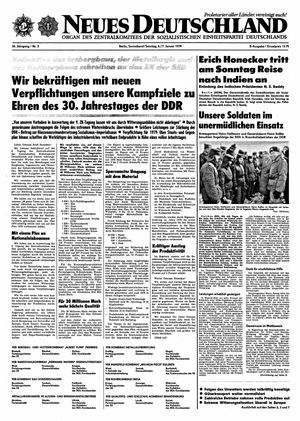 Neues Deutschland Online-Archiv vom 06.01.1979