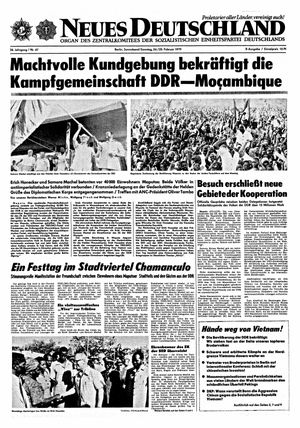Neues Deutschland Online-Archiv vom 24.02.1979
