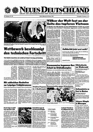 Neues Deutschland Online-Archiv vom 28.02.1979