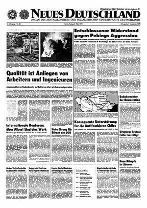 Neues Deutschland Online-Archiv vom 02.03.1979