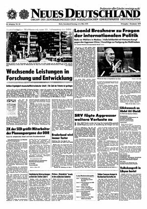 Neues Deutschland Online-Archiv vom 03.03.1979