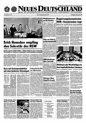 Neues Deutschland Online-Archiv vom 20.03.1979