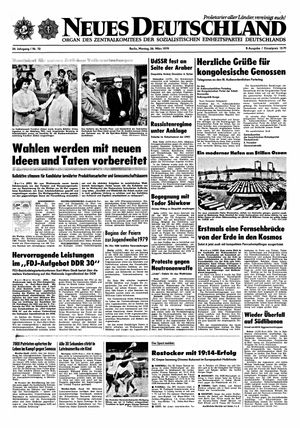 Neues Deutschland Online-Archiv vom 26.03.1979