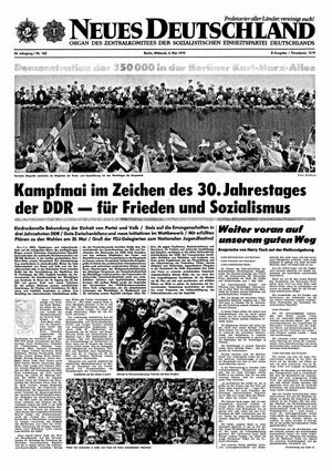 Neues Deutschland Online-Archiv vom 02.05.1979
