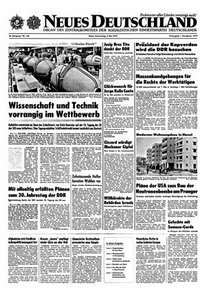 Neues Deutschland Online-Archiv vom 03.05.1979