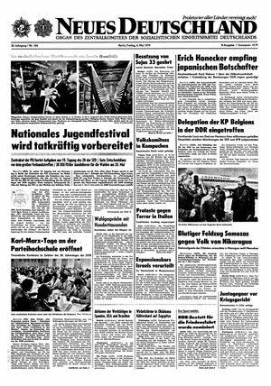 Neues Deutschland Online-Archiv vom 04.05.1979
