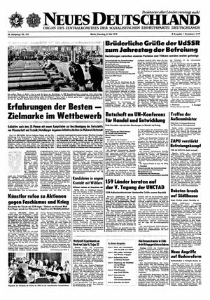 Neues Deutschland Online-Archiv vom 08.05.1979