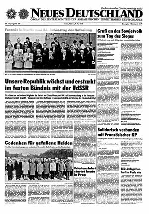 Neues Deutschland Online-Archiv vom 09.05.1979