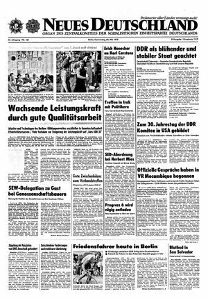 Neues Deutschland Online-Archiv vom 24.05.1979