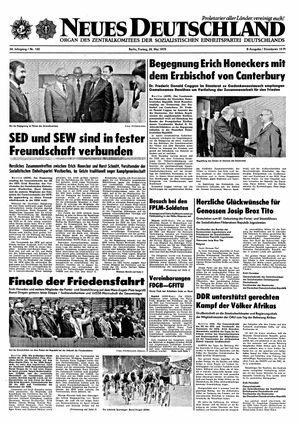 Neues Deutschland Online-Archiv vom 25.05.1979