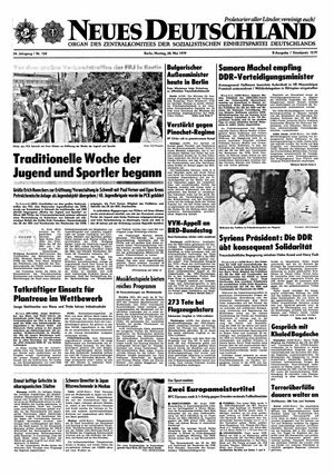 Neues Deutschland Online-Archiv vom 28.05.1979