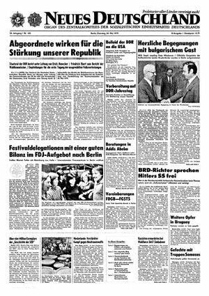 Neues Deutschland Online-Archiv vom 29.05.1979