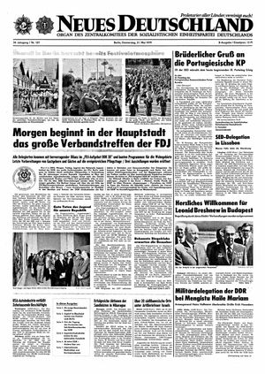 Neues Deutschland Online-Archiv vom 31.05.1979