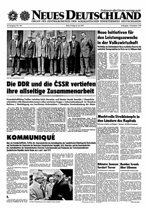 Neues Deutschland Online-Archiv vom 08.06.1979