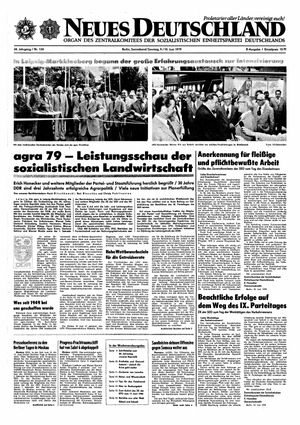 Neues Deutschland Online-Archiv vom 09.06.1979