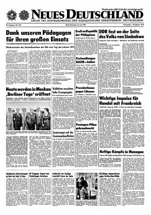 Neues Deutschland Online-Archiv vom 12.06.1979