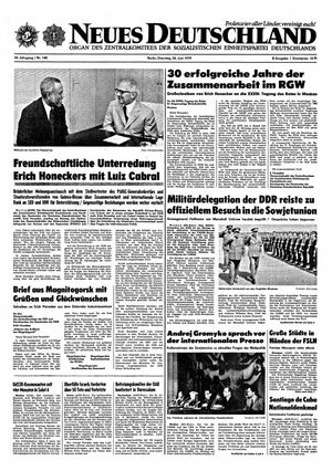 Neues Deutschland Online-Archiv vom 26.06.1979