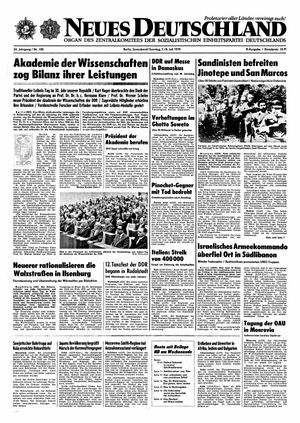 Neues Deutschland Online-Archiv vom 07.07.1979