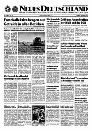 Neues Deutschland Online-Archiv vom 08.08.1979