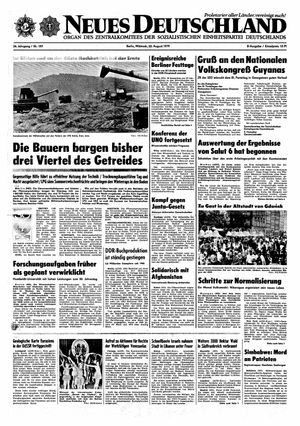 Neues Deutschland Online-Archiv on Aug 22, 1979