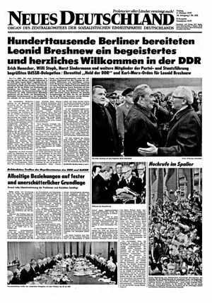 Neues Deutschland Online-Archiv vom 05.10.1979