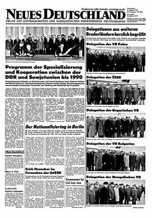 Neues Deutschland Online-Archiv vom 06.10.1979