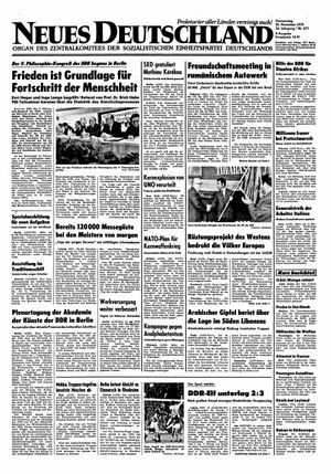 Neues Deutschland Online-Archiv vom 22.11.1979
