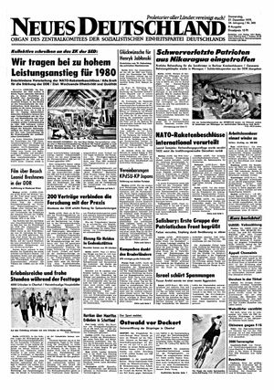 Neues Deutschland Online-Archiv vom 27.12.1979