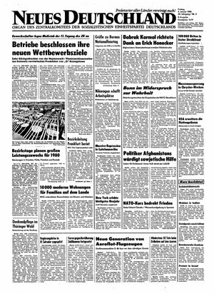 Neues Deutschland Online-Archiv vom 04.01.1980