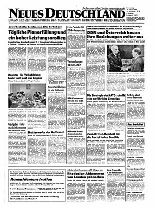 Neues Deutschland Online-Archiv vom 10.01.1980