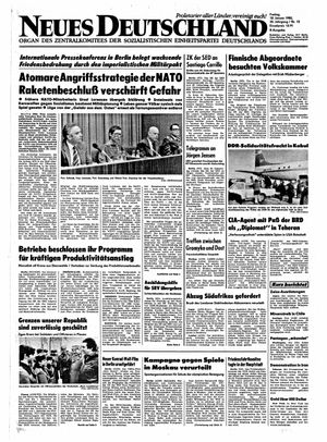 Neues Deutschland Online-Archiv vom 18.01.1980