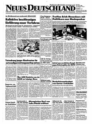 Neues Deutschland Online-Archiv vom 29.01.1980